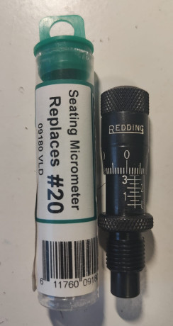 Se vende el siguiente material de recarga para el .308w. Todo con poco uso, se vende por haber comprado 02