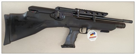 Vendo PCP Bull Pup Wheirauch HW100 BPK del 4,5mm.
Arma en perfecto estado de uso con tóricas revisadas 00