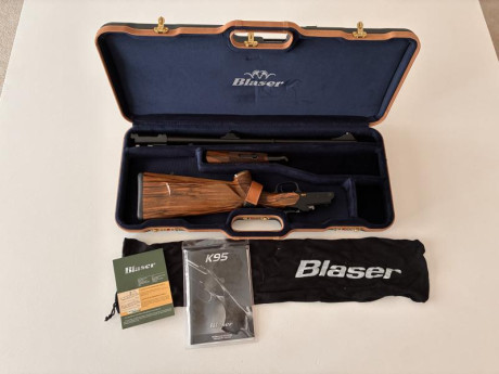 Buenas tardes,
Vendo k95 modelo nuevo 270 win
Báscula en negro mate con letras doradas
Madera grado 3
Incluye 01