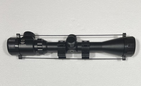 VISOR THETA OPTICS 3-9X40 EG totalmente nuevo. Incluye anillas. 40 € 02