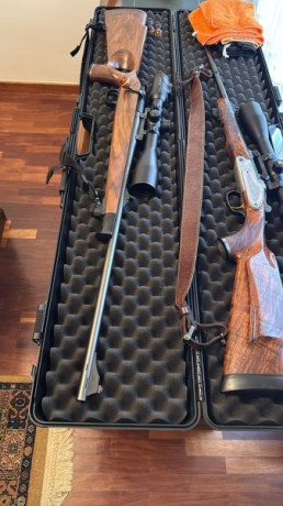 Vendo blaser r93 

CAL. 270 WSM con Magnaport
Culata madera thumbhole
Montura y visor Swarovski Z6i 3-18x50 00