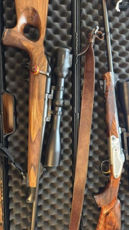 Vendo blaser r93 

CAL. 270 WSM con Magnaport
Culata madera thumbhole
Montura y visor Swarovski Z6i 3-18x50 11