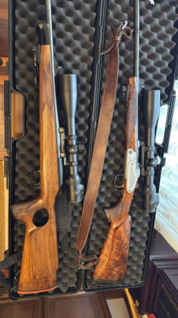 Vendo blaser r93 

CAL. 270 WSM con Magnaport
Culata madera thumbhole
Montura y visor Swarovski Z6i 3-18x50 21