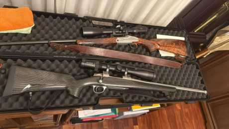 Vendo rifle Sako Carbonlight calibre 7.08
Monturas optilok originales incluidas.
Rosca homologada.

VISOR 01