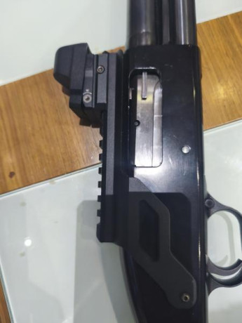 Mossberg Maverick 88 (5+1) – Doble Guía – Kit Batida (Puesta a tiro) - BARCELONA
​Descripción:
Vendo escopeta 01