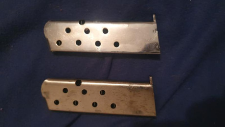 Vendo dos cargadores para Star 1922. Pido 50 euros cada uno, más portes. Si se compran los dos, 100 euros 00