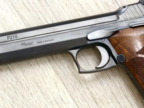 .

Con harto dolor de mi corazón, pongo a la venta mi  Sig Sauer P210 SUPERTARGET  en INMACULADO estado 22