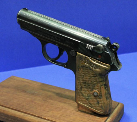 Se vende pistola PPK fabricada en la factoría Walther de Zella-Mehlis en Turingia en el año 1933.
Produccion 60