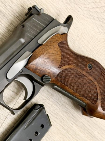 .

Con harto dolor de mi corazón, pongo a la venta mi  Sig Sauer P210 SUPERTARGET  en INMACULADO estado 40