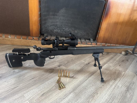 Vendo rifle savage 10 grs del calibre 308 en perfecto estado, muy pocos disparos ( todo el mundo dice 00