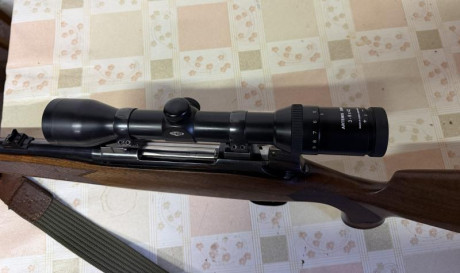 Por dejar los recechos, vendo mi rifle marca BSA calibre 270 win. sin apenas uso y en perfecto estado 10
