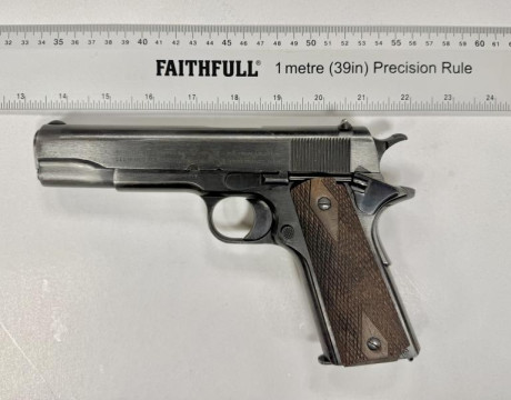 En venta pistola Colt 1911 fabricada en el año 1918 para el ejército de Estados Unidos. En calibre 45acp. 12