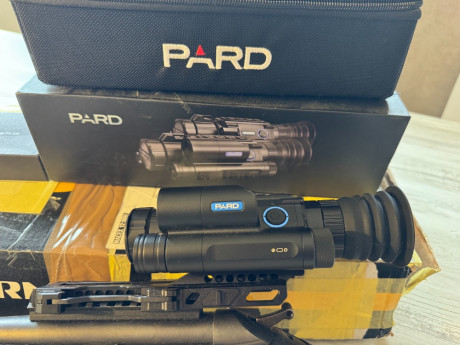 Está todo practicamente nuevo
Visor pard NV008S-LRF 850nm
Monturas desmontables PARD MT3
Bergara BA13 01
