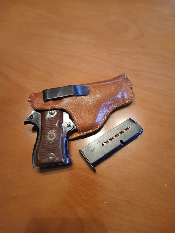 Buenas,

Se vende por jubilación STAR DKL 7,65mm. ( 32 Auto), capacidad cargador 6+1.
Buena pistola de 01