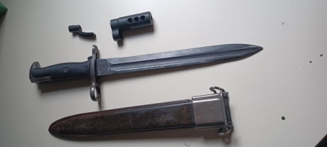 M1 Garand Beretta Bayonet Rear Sight Diopter muzzle brake.

Para el rifle M1 Garand T2/ Beretta. Incluye 01