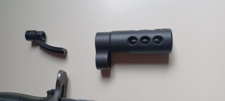 M1 Garand Beretta Bayonet Rear Sight Diopter muzzle brake.

Para el rifle M1 Garand T2/ Beretta. Incluye 00