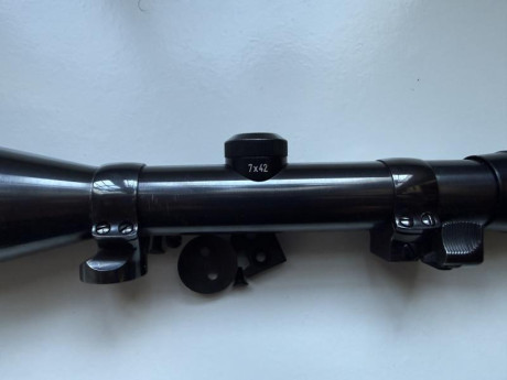 Hola, vendo visor Wetzlar Sornet 7X42 tubo de 25mm, como visor Smitdtz & Bender, con steyr monturas 00