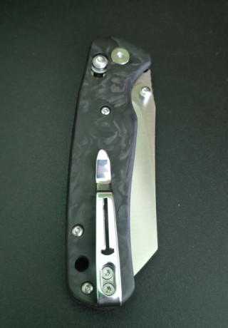  VENDIDO  Bestechman Cicada's Wing, Magnacut + Fibra de Carbono Mármol, Exclusivo KNFS, Edición Limitada 01