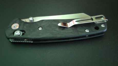  VENDIDO  Bestechman Cicada's Wing, Magnacut + Fibra de Carbono Mármol, Exclusivo KNFS, Edición Limitada 11