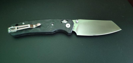  VENDIDO  Bestechman Cicada's Wing, Magnacut + Fibra de Carbono Mármol, Exclusivo KNFS, Edición Limitada 10