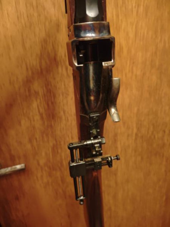 VENDO rifle ARMI CHIAPPA SHARPS 1874 en calibre 45-70 con diopter Pedersoli Goodwin Style y túnel. 34" 01