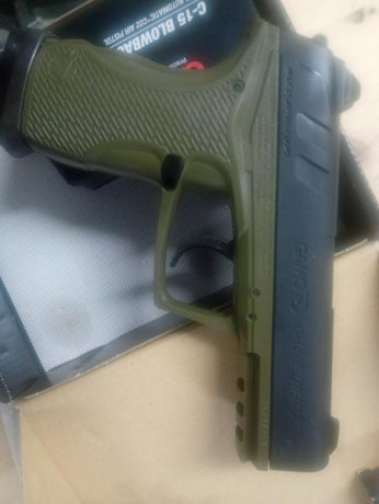 Hola! Pongo en venta mi pistola Gamo C-15 Blowback verde oliva, la tengo desde hace 3 años , la habré 01