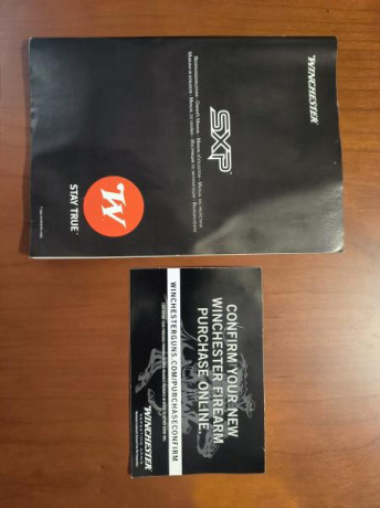 Comprada nueva en Marzo de 2025

Modelo SXP Tracker Blaze Rifled Barrell, cañón rayado de 61cm (24")

Muy 60