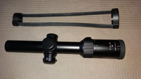 Buenos días,

Se vende visor Docter V6 1-6×24 con retícula iluminada regulable (sistema shifcontrol) con 02