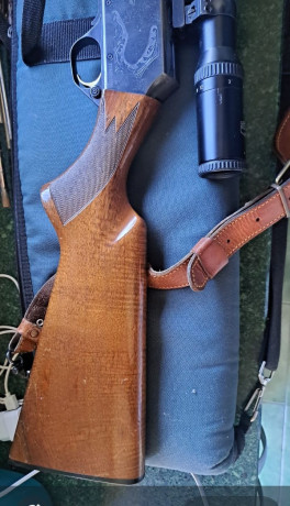 Vendo rifle semiautomático Browning BAR2 Safari. Calibre 300WM. Monturas apell y visor Smith Bender RI 02