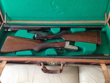 Se ofrece al respetable, esta venerable "collera" de paralelas contra el equivalente a 1/2 kilo 00