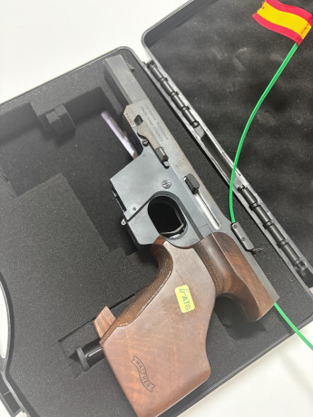 WALTHER GSP 22LR 700€, empuñadura regulable, se incluye maletín y una segunda empuñadura no regulable. 02