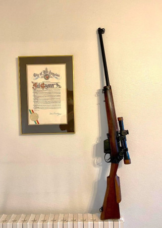 Hola, como tenia que buscar una mira telescopica para vender he tenido que sacar algunos rifles que molestaban! 130