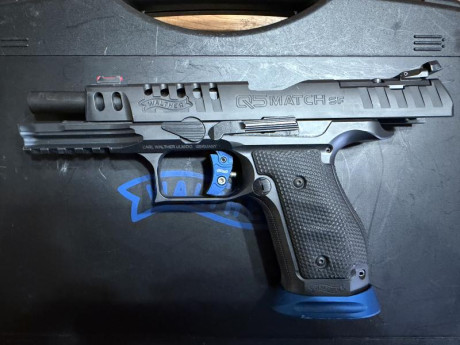 En venta Walther Q5 Match SF Expert.
En perfecto estado.
Con 4 cargadores. 
Precio 2.000€
WhatsApp 628526375 00