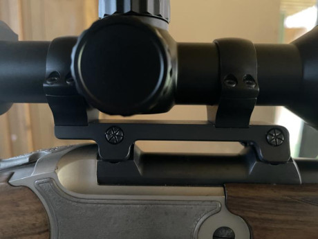 Hola 
Tengo un problema a la hora de centrar mi volans lrf . 
Rifle Monotiro k95 Blaser 
Anillas originales 12