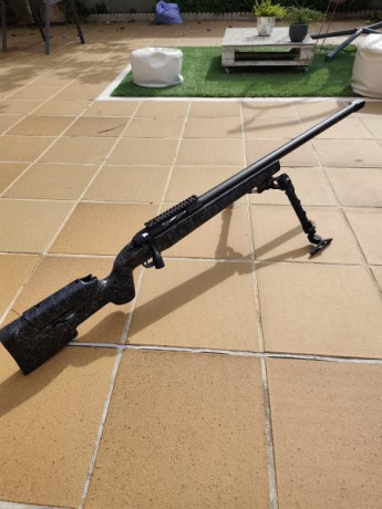 Vendo rifle Sabatti Tactical Evo en calibre 6.5 creedmoor.
Tiene cañón de 28" y 28 mm de grosor.
Carril 02