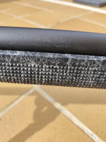 Vendo rifle Sabatti Tactical Evo en calibre 6.5 creedmoor.
Tiene cañón de 28" y 28 mm de grosor.
Carril 12