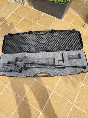 Vendo rifle Sabatti Tactical Evo en calibre 6.5 creedmoor.
Tiene cañón de 28" y 28 mm de grosor.
Carril 20