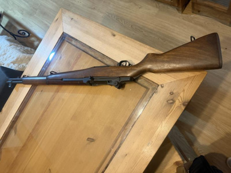 Se vende M1garand cal307 funciona perfectamente 
Se encuentra en Benidorm o Valencia
2600€ 
En muy buen 02
