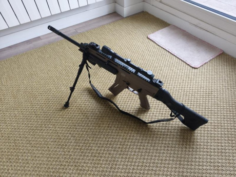 Vendo Máuser M15 22 LR con todos los extras de las fotos. 
Está en Álava. 
Tiene muy pocos tiros, de finales 01