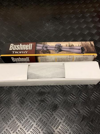 Vendo visor Bushnell 4-12x40
Retícula Multi x (fina en el centro)
Impermeable
Tubo de 1” (25,4 mm.

Precio 01