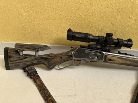 Vendo esta maravilla por no darle uso. Sólo un dueño. Marlin XLR en calibre 444. No hay muchos en España, 11