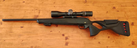 Rifle Blaser  R8 Ultimate  calibre  8,5x55 Blaser .
Impecable estado. Como NUEVO. Sin marcas. 
Gran calibre: 01