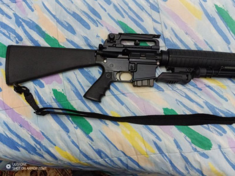 Por motivos de edad estoy vaciando mi colección particular.
Se vende AR15 de la marca Oberland Arms calibre 02