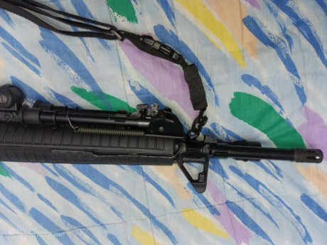 Por motivos de edad estoy vaciando mi colección particular.
Se vende AR15 de la marca Oberland Arms calibre 11