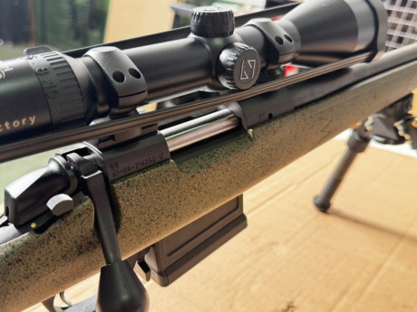 Debido a reorganizacion de armero vendo rifle bergara b14 hunter, en calibre 308 winchester, con muy pocos 00