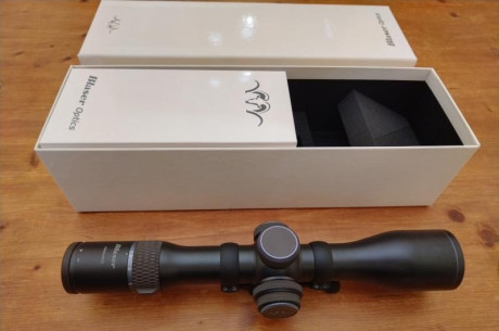 Visor Blaser B1 2,8-20x50 iC con torreta balística. Como NUEVO. 
Monturas incluidas de regalo (también 00