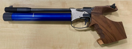 Vendo Benelli Kite, pistola de PCP, para competición con cacha NIL, cañon MATCH...
La pistola esta nueva, 01