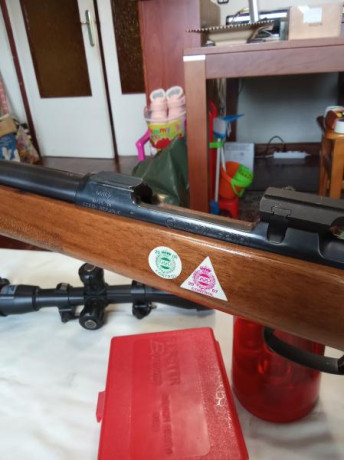saludos:pongo en venta rifle CZ 537 SPORT c. 308 rifle de origen de competicion con soportes originales 02