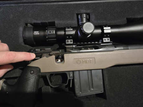 Buenas.
Vacio armero y pongo a la venta varias armas;
- STEYR MANNLICHER luxus 30-06. Gatillo pelo francés, 20