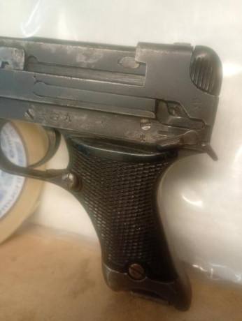 Hola! Pongo en venta INUTLIZADA, la pistola Nambu tipo 94. 
Fabricada en Julio de 1941.
Su aspecto y estado 01